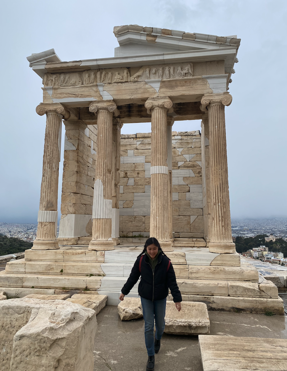 Ancient ruins in Athens